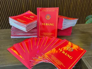 Dịch vụ lập vi bằng tại Hà Nội và trên toàn Quốc