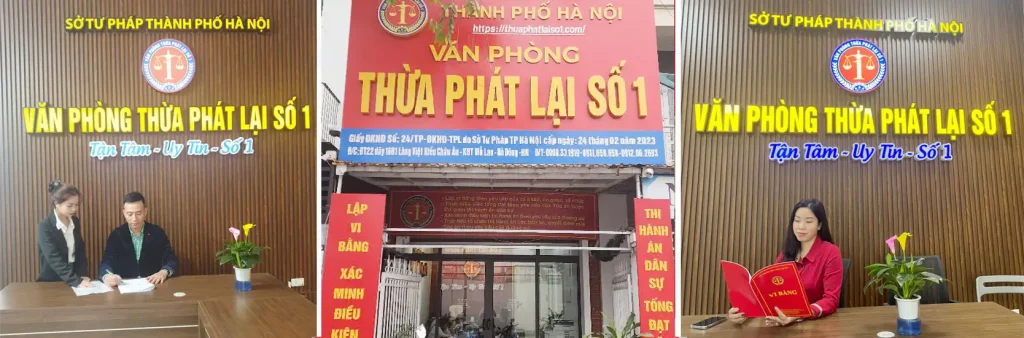 Văn phòng Thừa Phát Lại Số 1