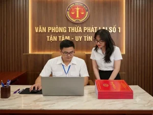 LẬP VI BẰNG GHI NHẬN VIỆC CHIA TÀI SẢN